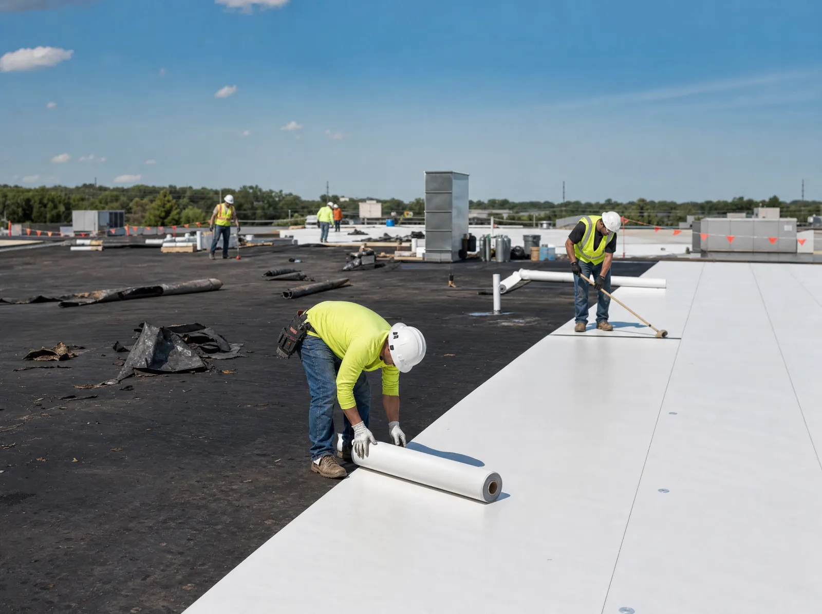 Commercial Roof Replacement contractors